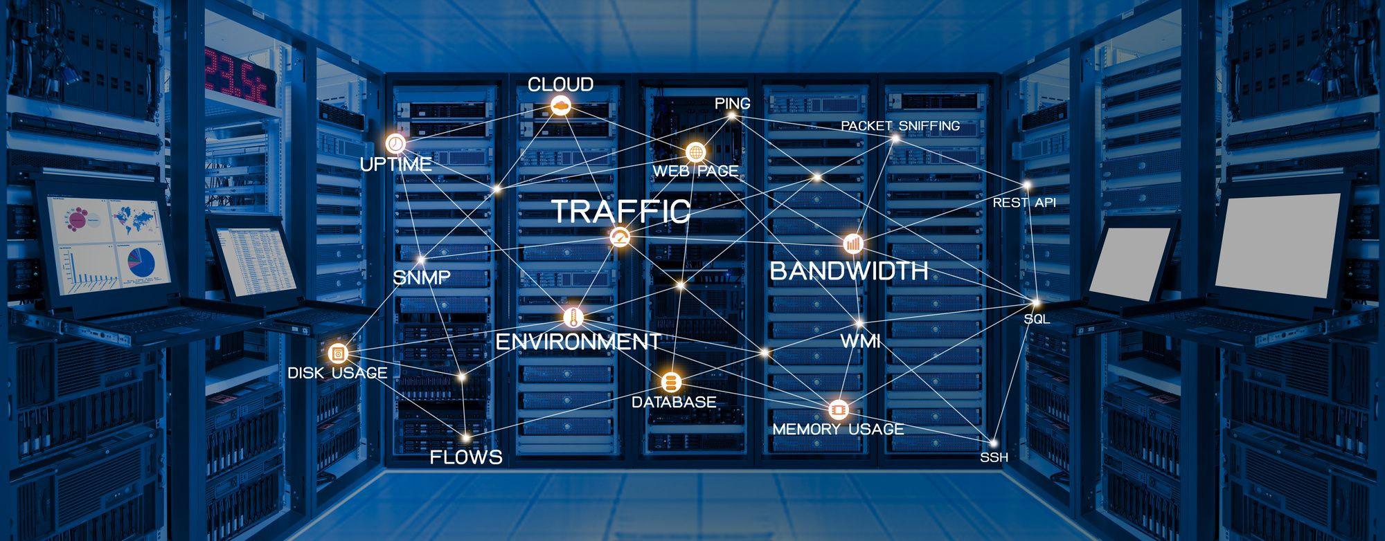 Network Monitoring & Maintenance Service Image